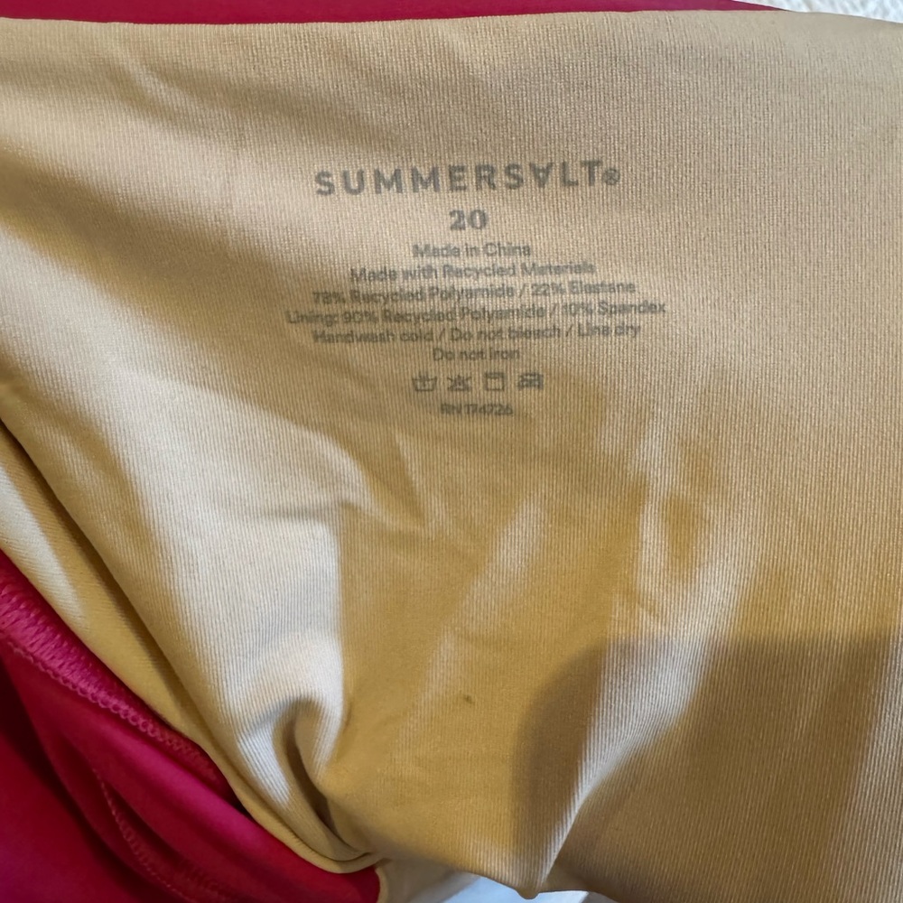 Summersalt Ruched Backflip size 20 - Picture 5 of 5